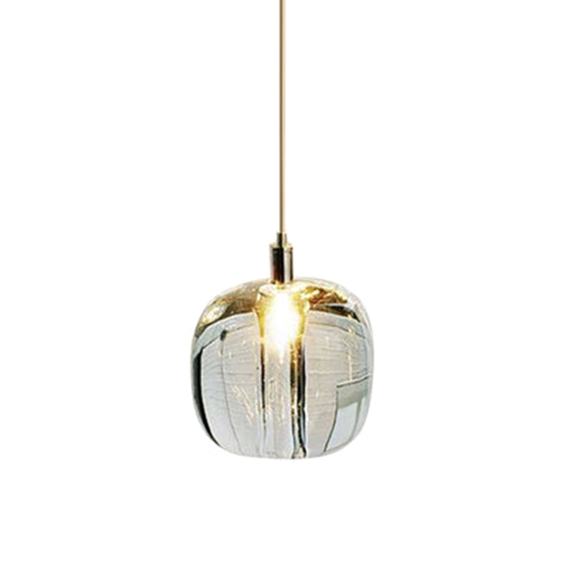 1 pendentif en verre léger Louteurs de plafond modernes suspendus suspendus pour salle à manger