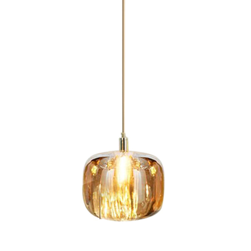 1 pendentif en verre léger Louteurs de plafond modernes suspendus suspendus pour salle à manger