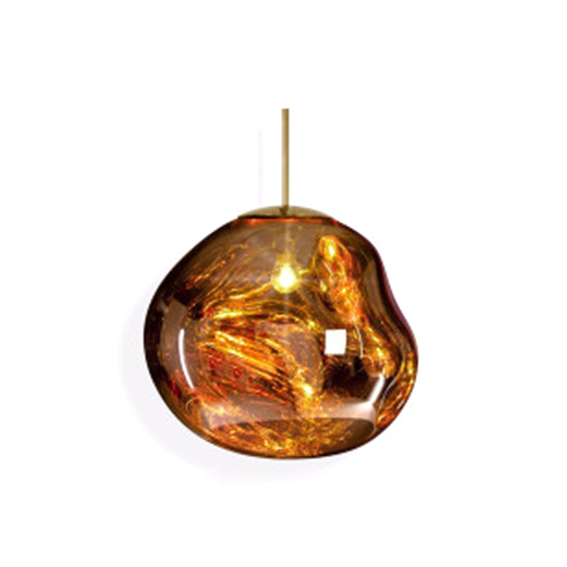1 pendentif en verre léger Louteurs de plafond modernes pendants suspendus pour la salle à manger