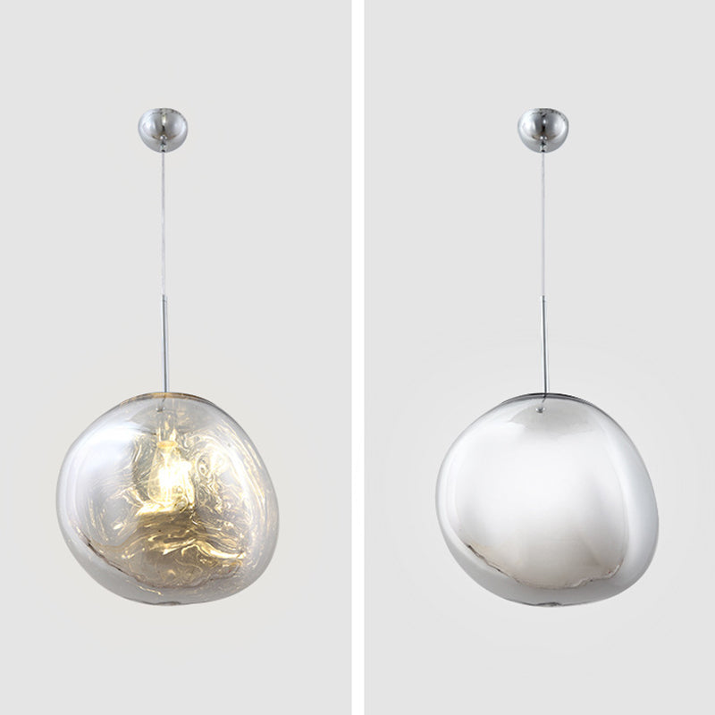 1 Light PVC Pendant Ceiling Lights Modern Pendulum Hanging Pendant Lights for Dining Room