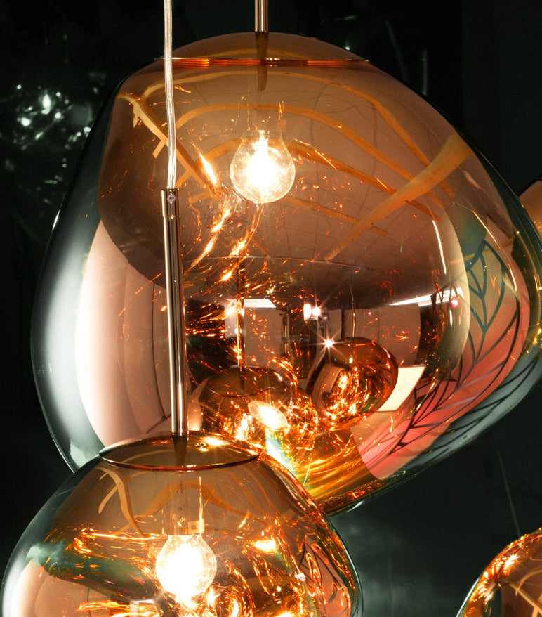 1 Light Acrylic Pendant Ceiling Lights Modern Spherical Hanging Pendant Lights for Dining Room