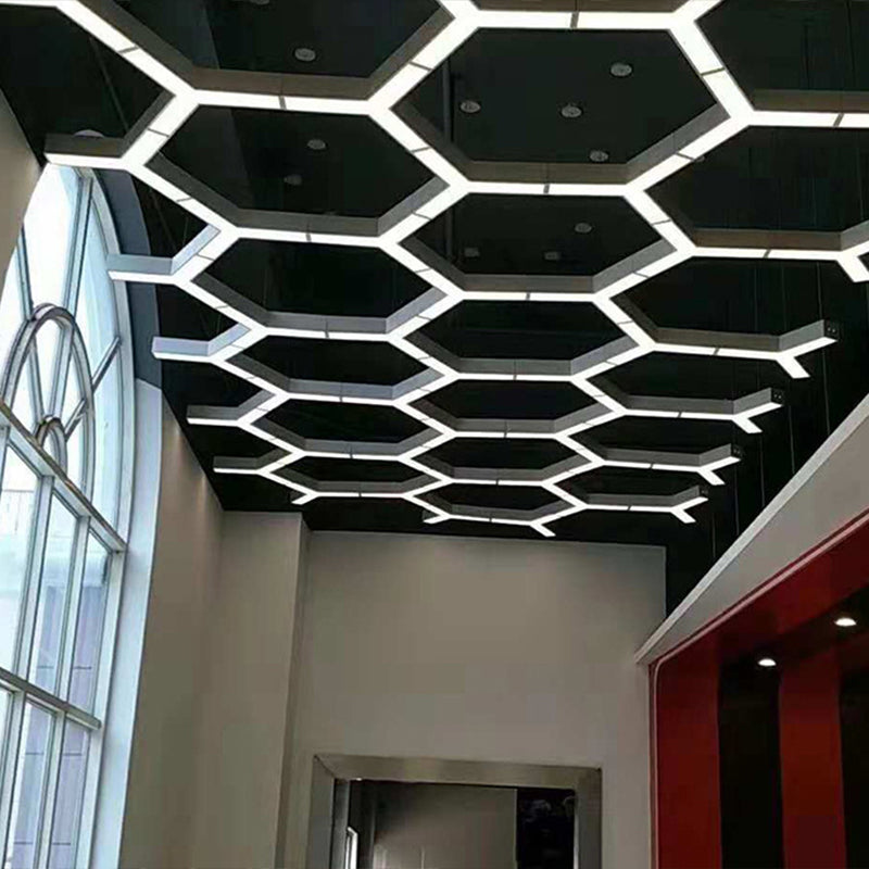 Hedendaagse metalen LED hanglamp Licht bevestiging 1-licht Y-vormig hangend plafondlicht voor kantoor