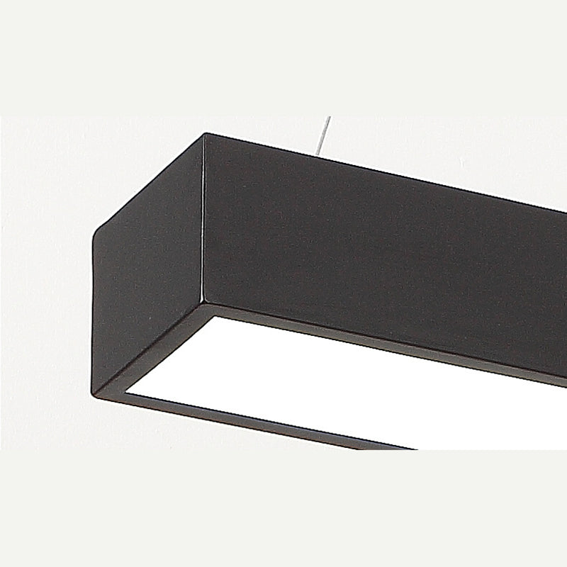 Hedendaagse metalen LED hanglamp Licht bevestiging 1-licht Y-vormig hangend plafondlicht voor kantoor