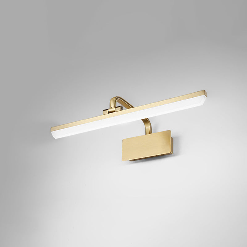 Thin-Line Metal Wall Mounted Lights Contemporary Wall Mounted Light Fixture for Bathroom