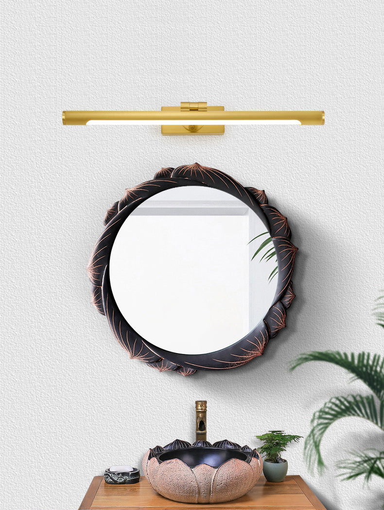 Linear Metal Wall Mounted Lights Contemporary Wall Mounted Light Fixture for Bathroom