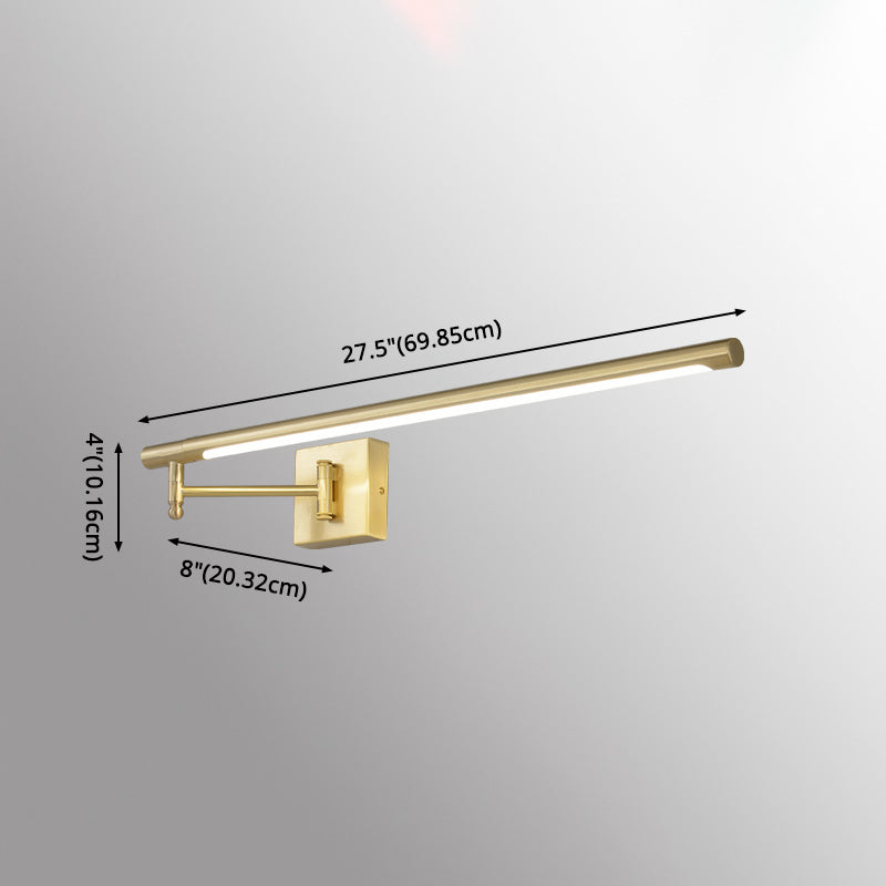 Lineaire metalen wand gemonteerd lichten Moderne wandgemonteerd verlichtingsarmatuur voor badkamer