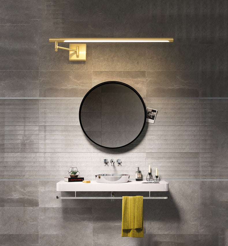 Linear Metal Wall Mounted Lights Modern Wall Mounted Light Fixture for Bathroom