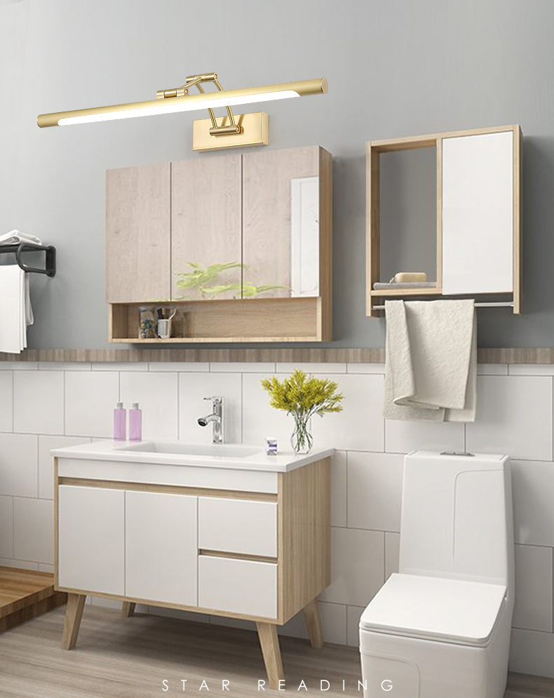 Thin-Line Metal Wall Mounted Lights Modern Wall Sconce Lighting for Bathroom