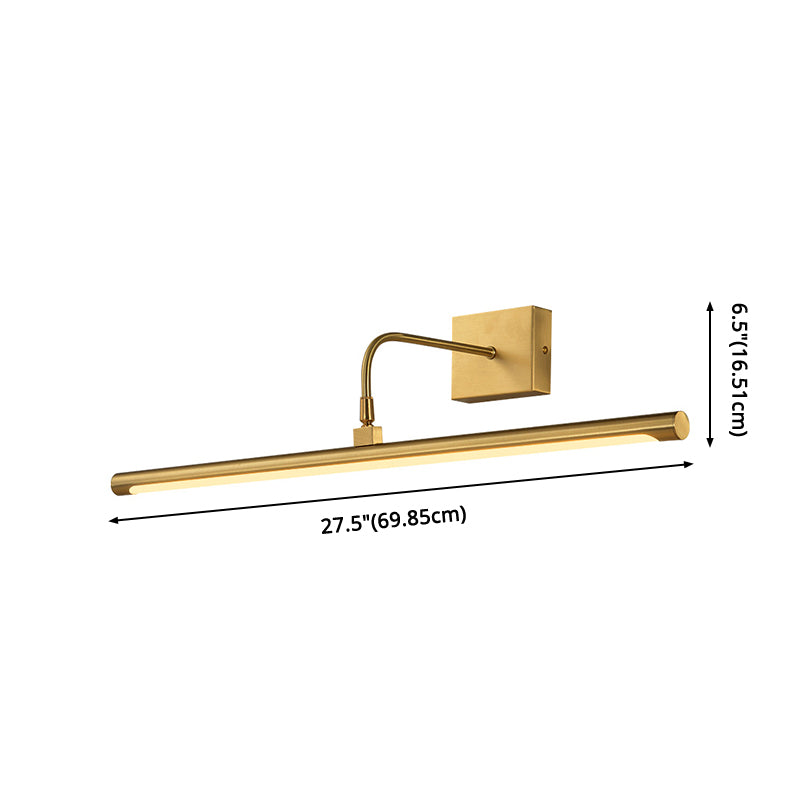 Thin-Line Metal Wall Mounted Lights Modern Wall Sconce Lighting for Bathroom