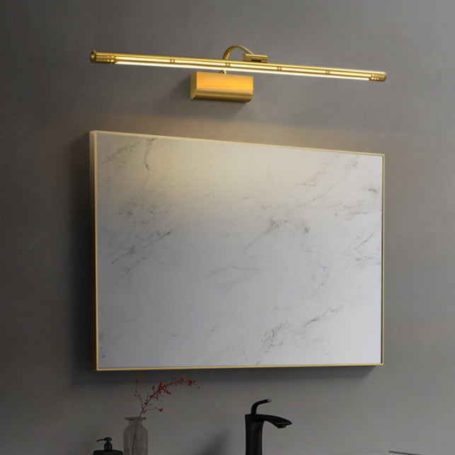 Fissaggi di illuminazione a parete in metallo a linea sottile moderna lampada montata a parete per camera da letto