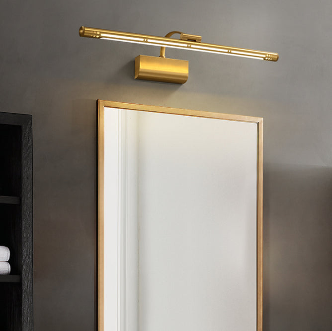 Fissaggi di illuminazione a parete in metallo a linea sottile moderna lampada montata a parete per camera da letto