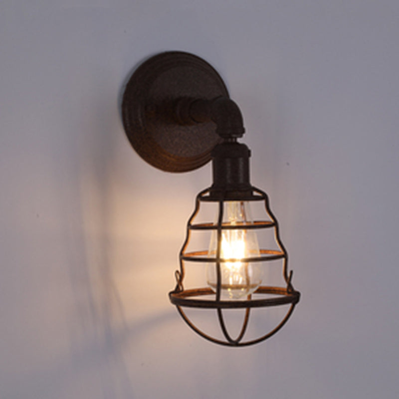 Éclairage de tuyauterie vintage industrielle Éclairage métallique mural métallique pour couloir