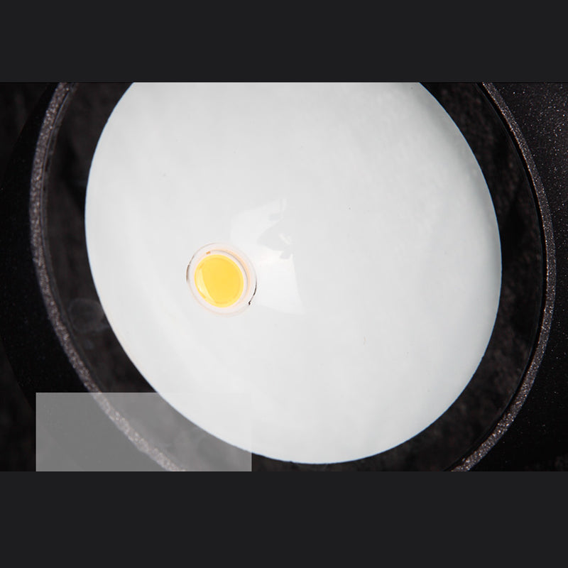 Lámpara de pared de tubería de plomería negra mate patio de metal industrial luz de pared de pared led