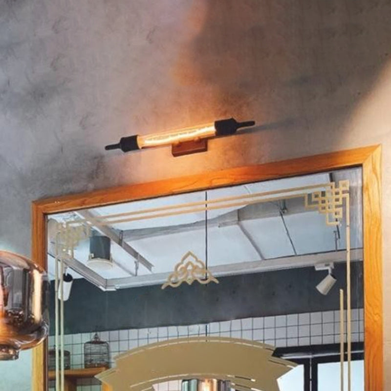 Retro Industrial Style Water Pipe Wall Mounted Lights Metallic Wall Mounted Lamp for Bar