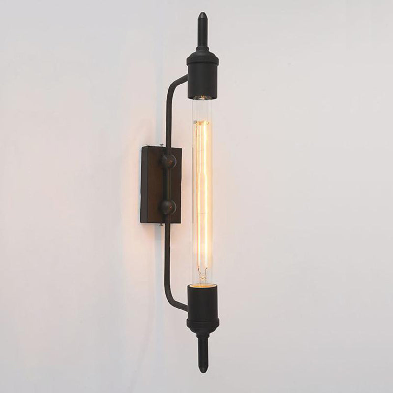 Retro Industrial Style Water Pipe Wall Mounted Lights Metallic Wall Mounted Lamp for Bar