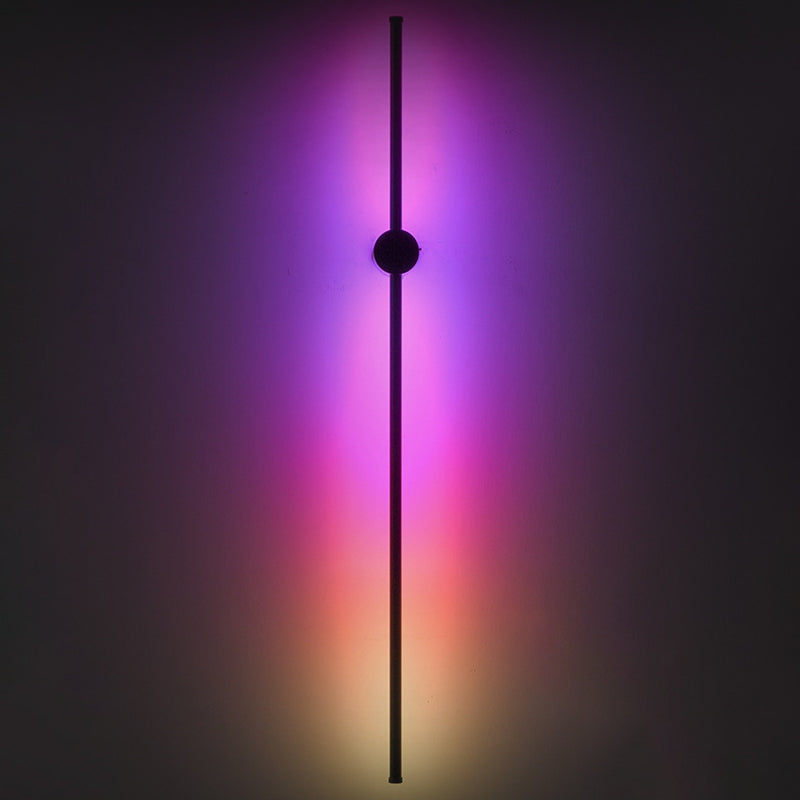 Moderne minimalistische stijl lineaire LED -wand gemonteerd verlichtingsarmatuur aluminium wand sconce verlichting voor woonkamer