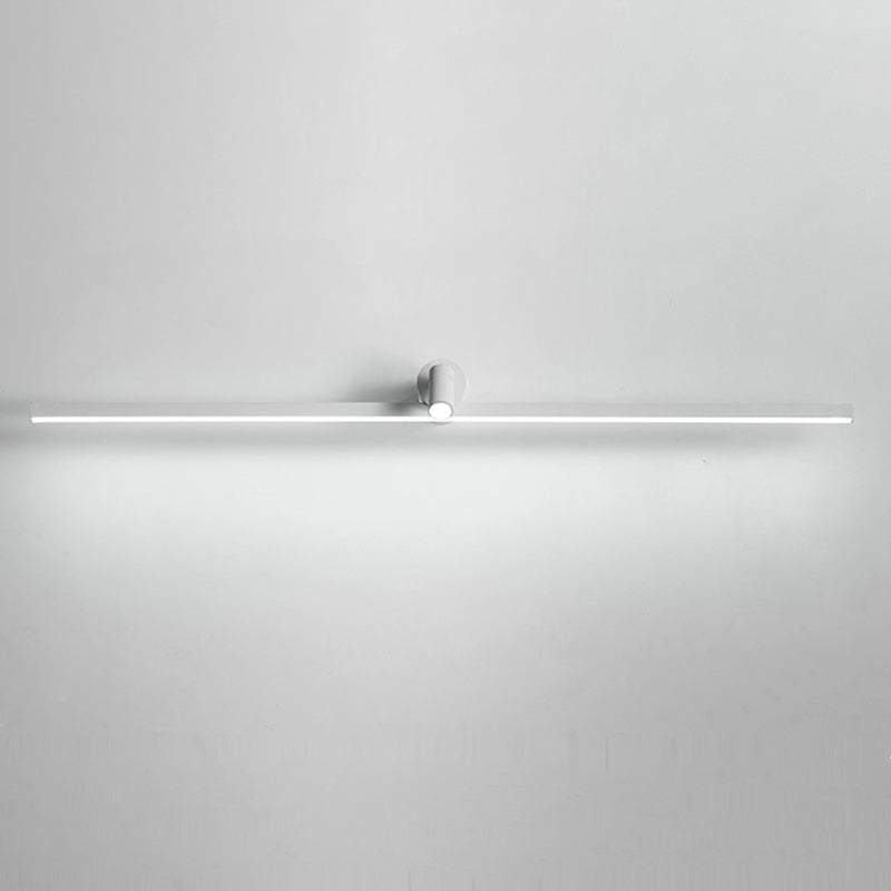 Simplicity Elongated Vanity Mirror Lights Metallic Wall Light Fixtures for Bathroom