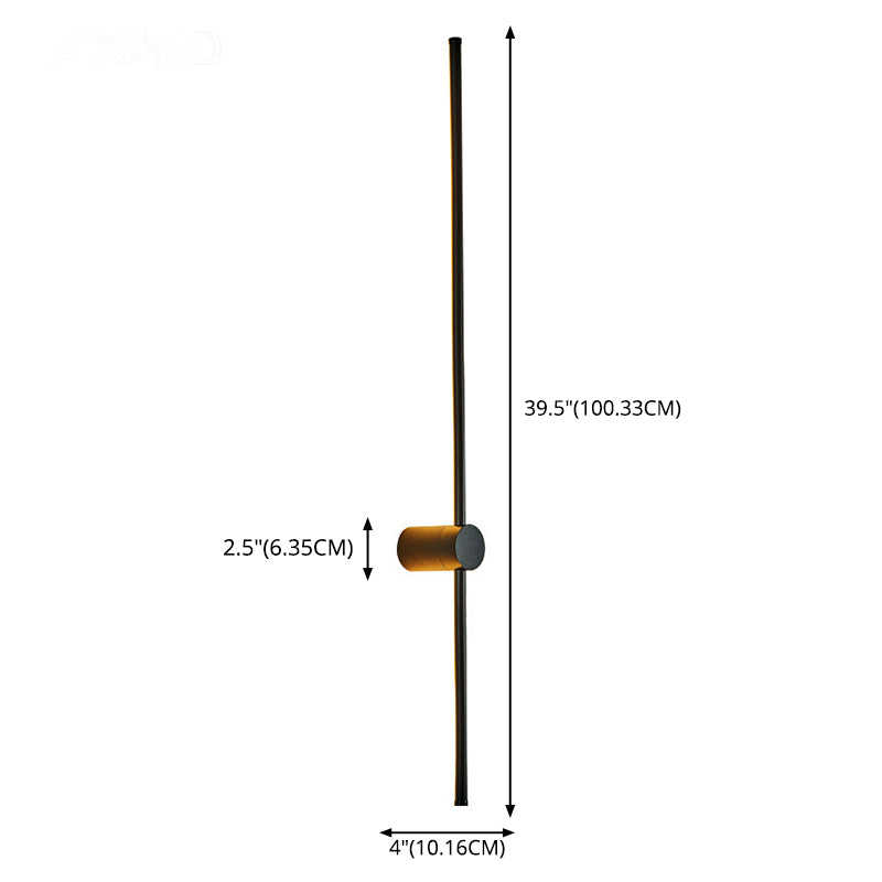 Aluminum LED Wall Mounted Lighting Modern Minimalist Style Sconce Light Fixtures for Living Room