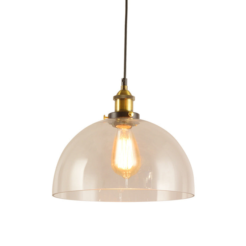 Dachbodenstil Schattierter Anhänger Beleuchtung Fixierglas Hanging Leuchte für Esszimmer