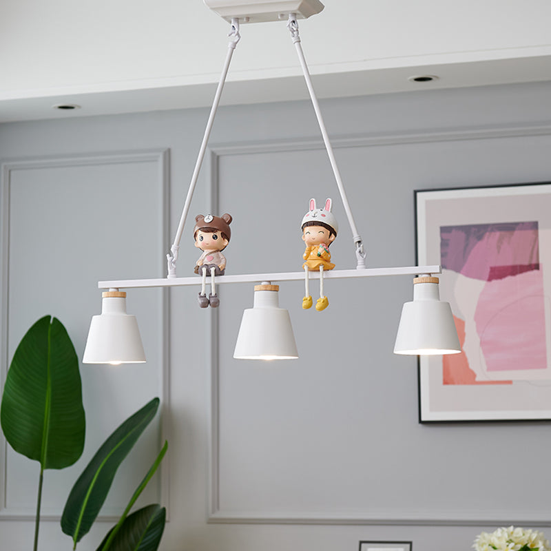 Lucile dell'isola isola a forma di cono in metallo MODERNO MODERNO STANTE INSLANA LUCE PER CAMERA PASSAGGIO