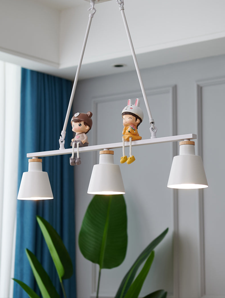 Lucile dell'isola isola a forma di cono in metallo MODERNO MODERNO STANTE INSLANA LUCE PER CAMERA PASSAGGIO