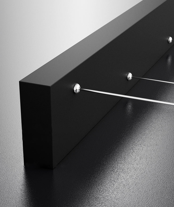 Silicone LED Linear Island Pendant Light in Modern Creative Style Wrought Iron Pendant Light for Interior Spaces