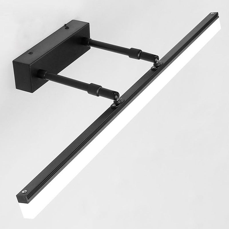Contemporary Simplicity Linear Vanity Light Fixture Acrylic Wall Lighting Fixtures for Bathroom
