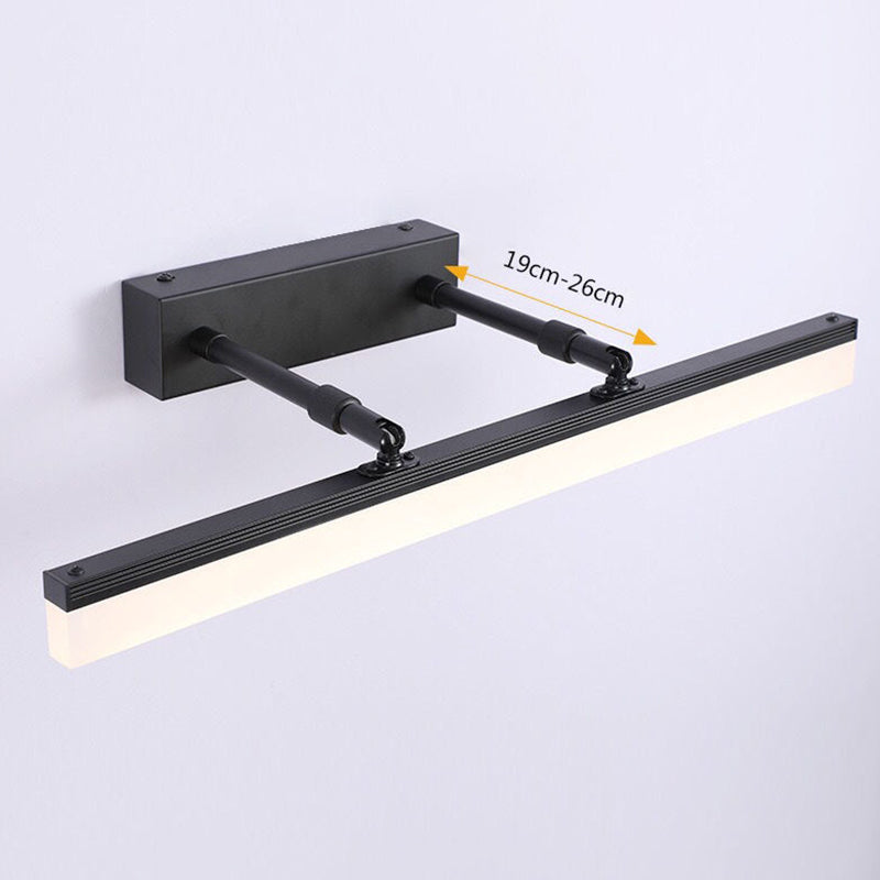 Contemporary Simplicity Linear Vanity Light Fixture Acrylic Wall Lighting Fixtures for Bathroom