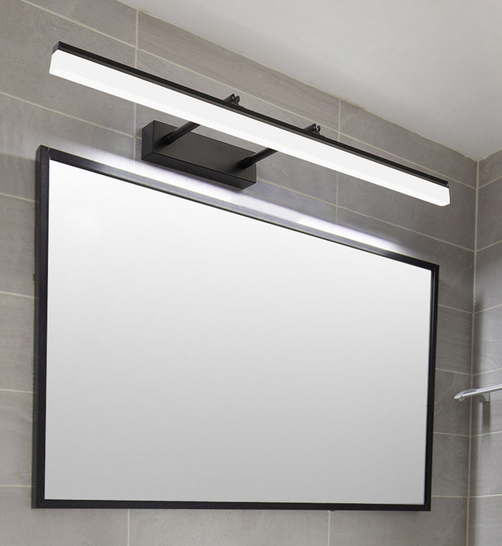 Moderne Einfachheit Rechteck Eitelkeitsleuchte Acryl -Wandbeleuchtung für Badezimmer