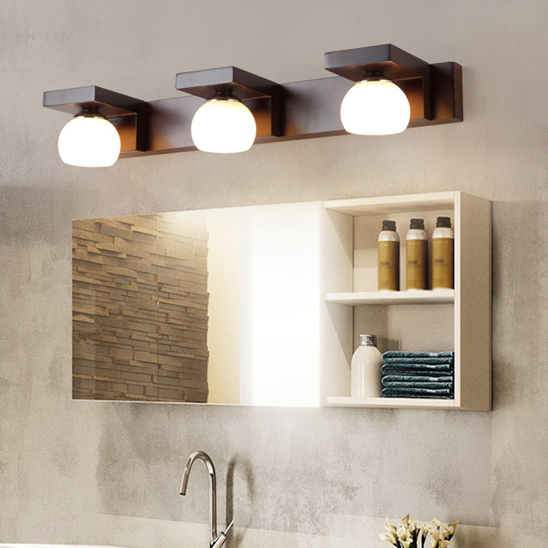 Simplicità contemporanea Global Vanity Sconce Lights Wall Wall Monte Lampada per bagno