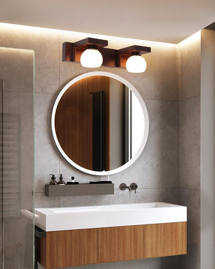 Simplicità contemporanea Global Vanity Sconce Lights Wall Wall Monte Lampada per bagno