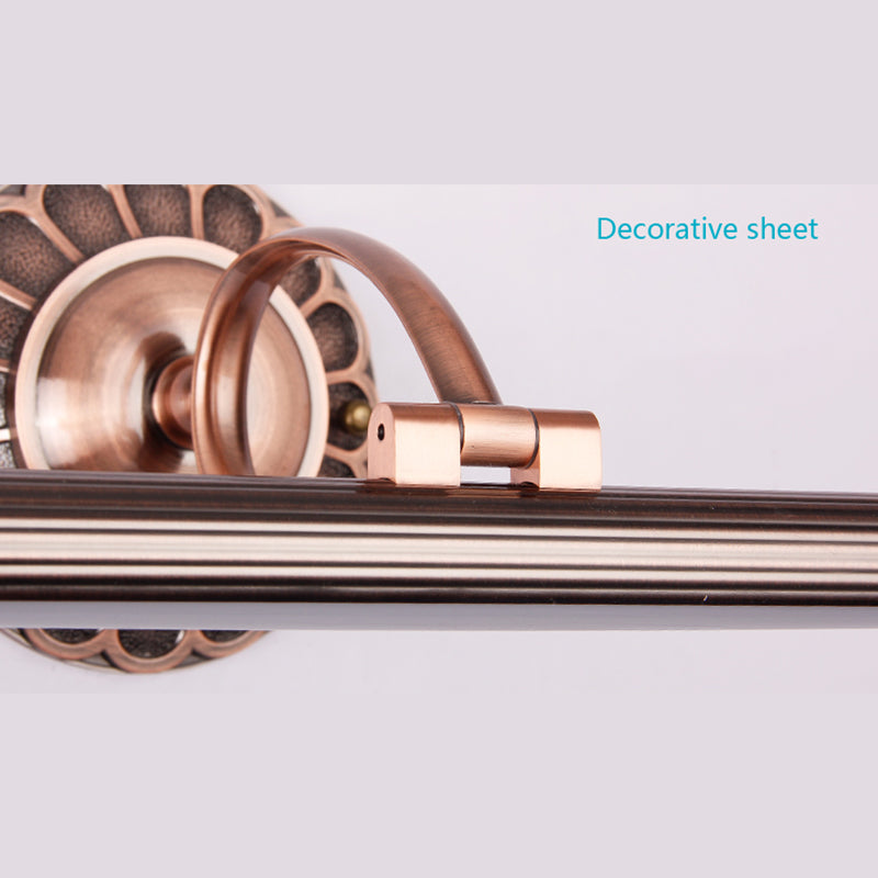 Luces de tocador montado en la pared cilindro de mediados de siglo 1 Light Flush Mount Wall Donce