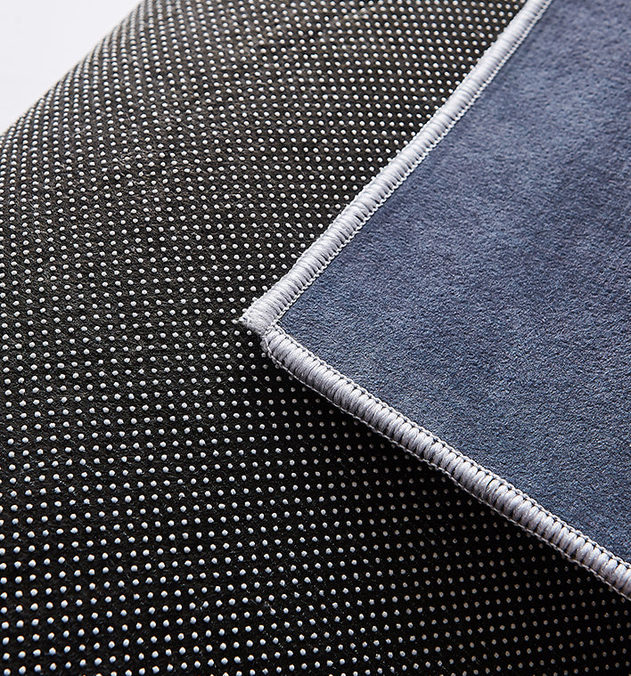 Apricot Tone Home Decoration Carpet Modern Color Block Printed Area Rug Polyester with Non-Slip Backing Rug