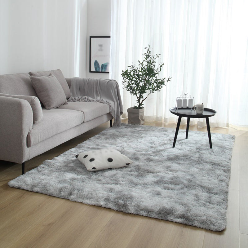 Alfombra impresa de corbata calmante contemporánea área de pelusa simple alfombra lavable amigable para la alfombra para la decoración del hogar