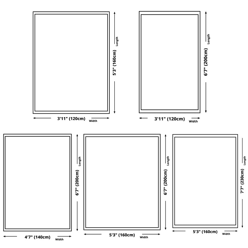 Contemporary Trellis Pattern Area Rug Aesthetic Soft Shag Indoor Carpet Polyester Non-Slip Backing Carpet for Home Decor