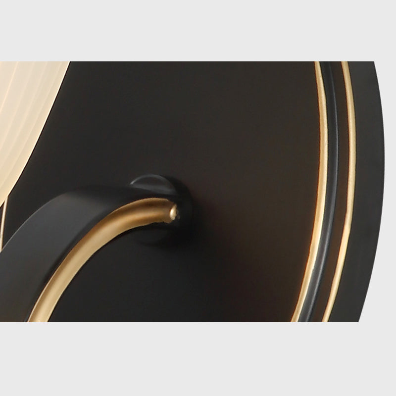 Semplicità vintage Bell Bell Vanity Lights Sconce Milk Glass Wall Monte Flaching per bagno