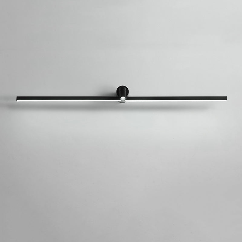 Metal Linear Vanity Lighting Simplicity LED Wall Sconce with Spotlight for Bathroom