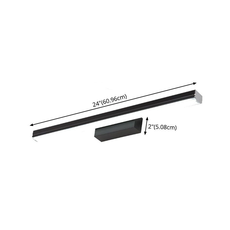 Modern LED Wall Sconce Smart Bathroom Light Mirror Light Indoor Dresser Light
