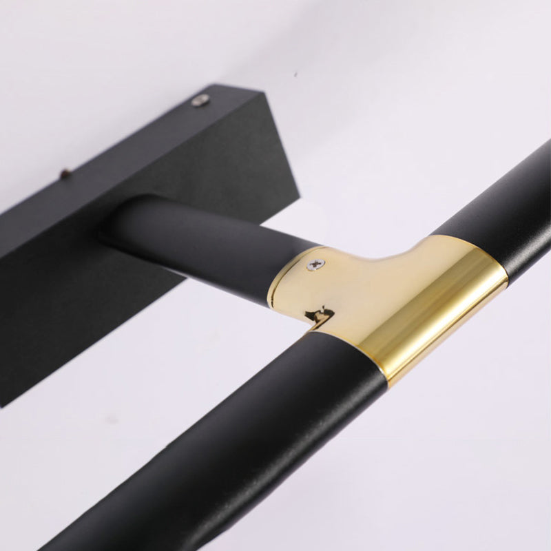 Simplicité Mirror de vanité allongée lumineuses luminaires muraux acryliques pour salle de bain