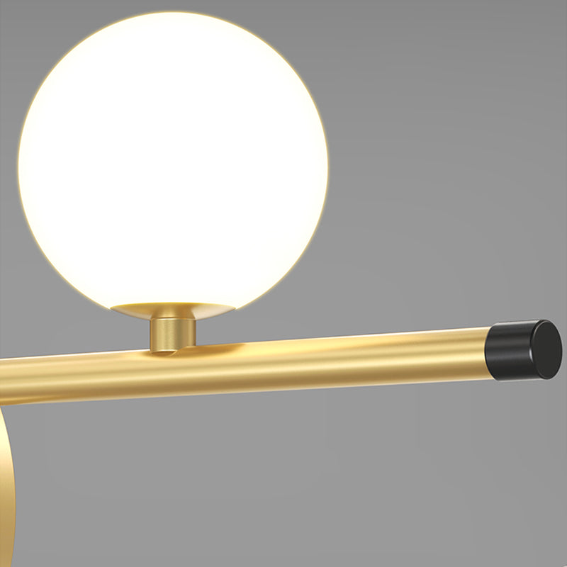 Luce a sospensione a soffitto in metallo ombreggiato Luce lampadario a base di isola oro-nero oro