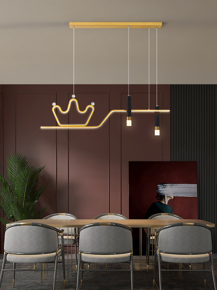 Nuove moderne lampadari dell'isola moderna Luci LED LED AFFIFICHE APPLICO PERCHIETTO PER LA PAGA