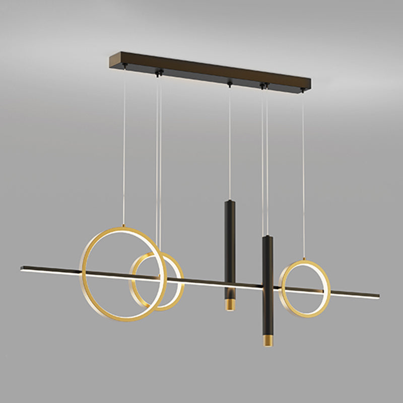 2 Spotlights Nuovi pendenti per isole moderni Lampada Lineare LED LED per sala da pranzo