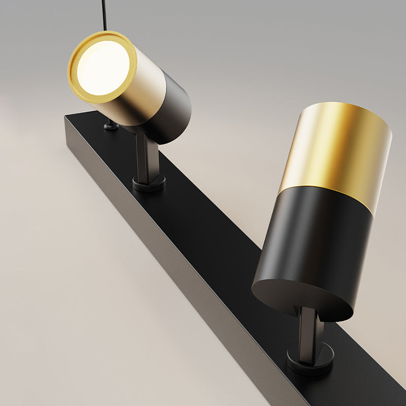 Nuova lampada a sospensione in metallo a LED LINEAD LED LED LAD per sala da pranzo