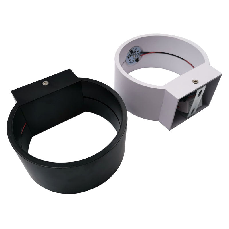 Cylinder 1-Light Modern Sconce Light LED Aluminum Wall Lighting Ideas for Bedroom