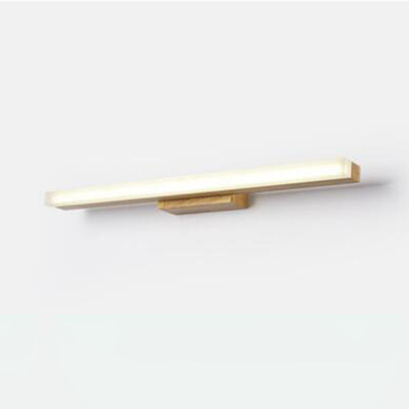 Lineaire houten led badkamer ijdelheid lichten moderne led ijdelheid verlichtingsarmaturen voor badkamer