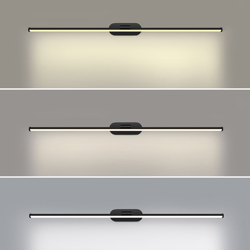 Illuminazione a parete lineare in metallo lampada montata a LED Minimalist Wall Monted