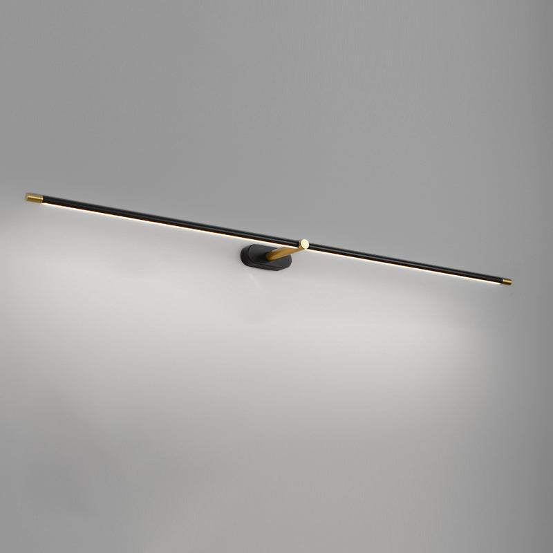 Modern Minimalist LED Wall Sconce Aluminium Linear Wall Lamp with Acrylic Shade