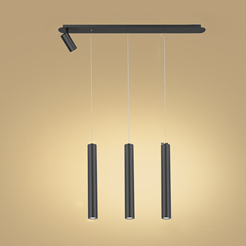 Luce isola a LED geometrica in ferro battuto nella moderna semplicità a sospensione acrilica Light per sala da pranzo