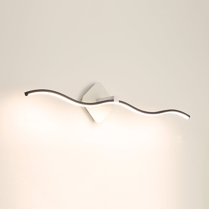 Accesorio de iluminación de tocador ondulado Maltal Baño LED LEULA MUNTA MUNTA MUNTA