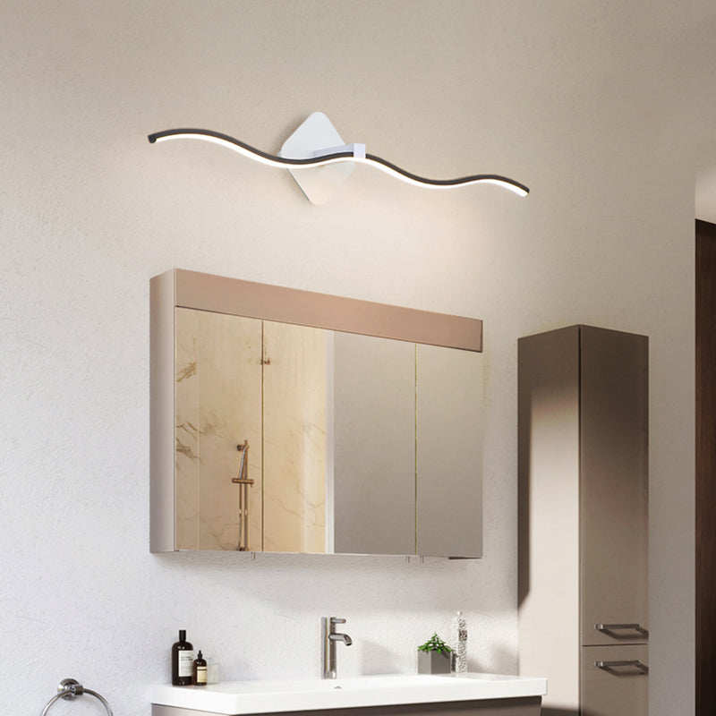 Accesorio de iluminación de tocador ondulado Maltal Baño LED LEULA MUNTA MUNTA MUNTA